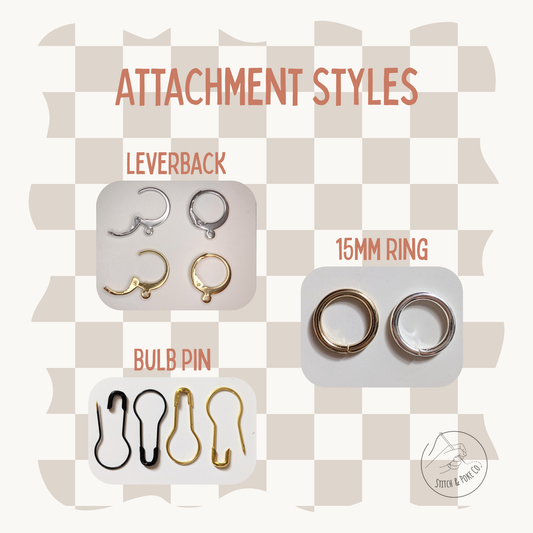 Cowboy Western Stitch Markers | Set of 5 for Knitting & Crochet